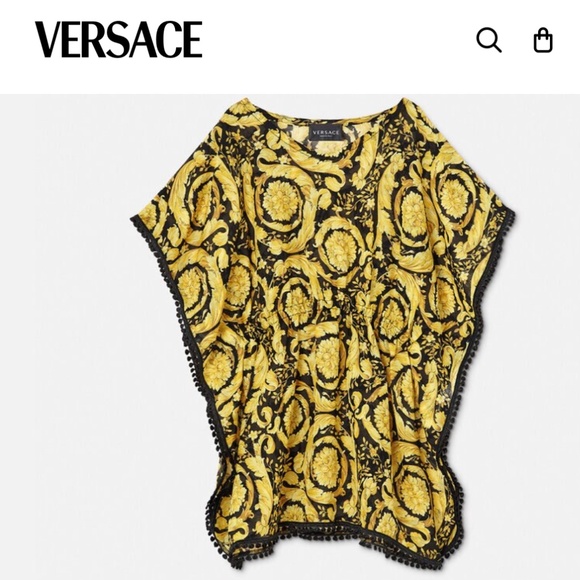 NWT Versace Barocco Cover-Up Caftan - Picture 1 of 11